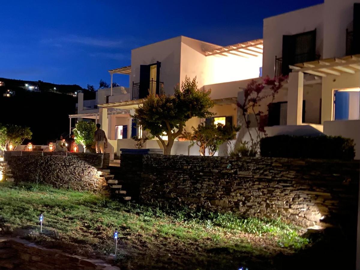 Spanos Apartments Áyios Pétros Eksteriør bilde