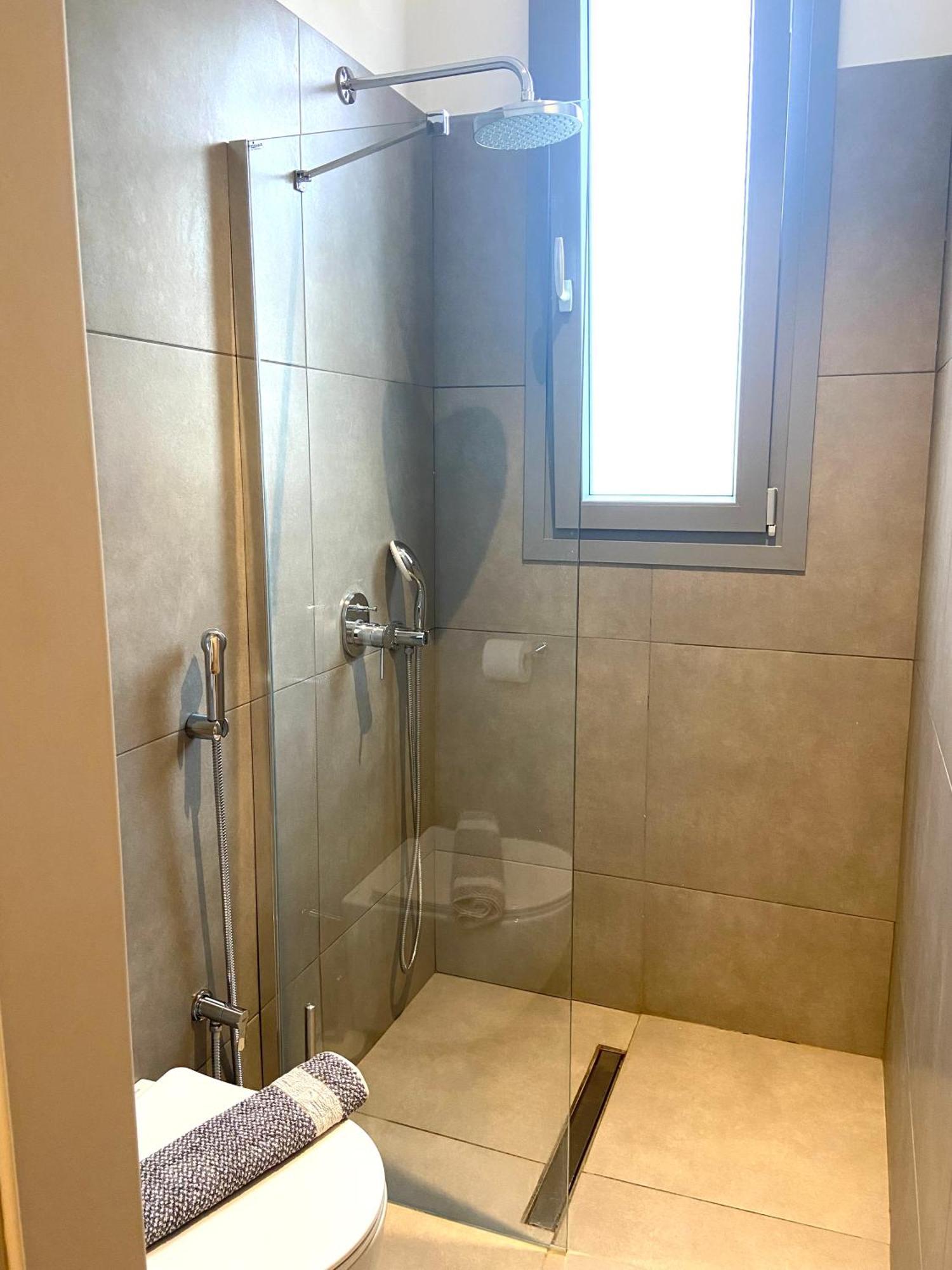 Spanos Apartments Áyios Pétros Eksteriør bilde