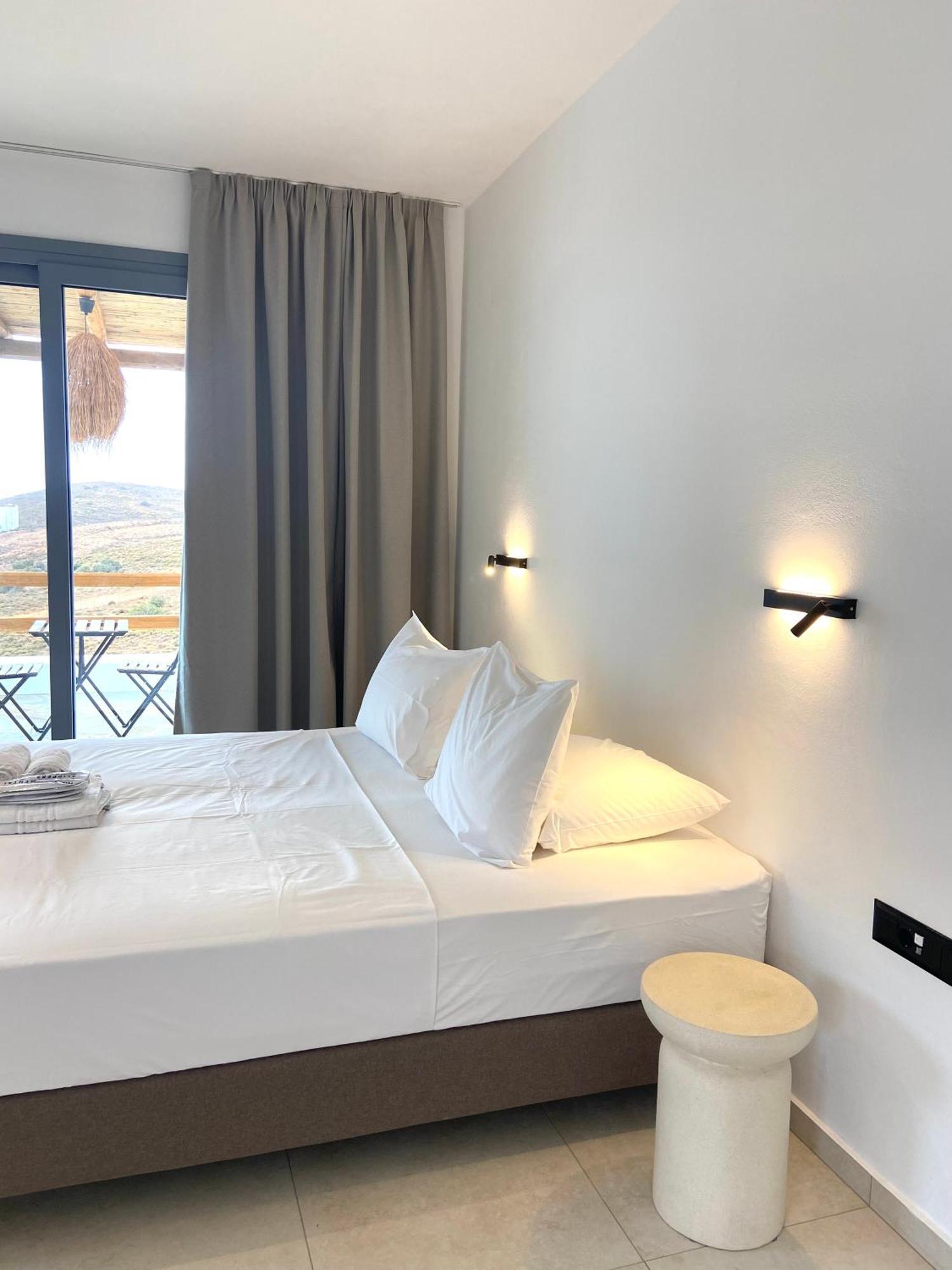 Spanos Apartments Áyios Pétros Eksteriør bilde